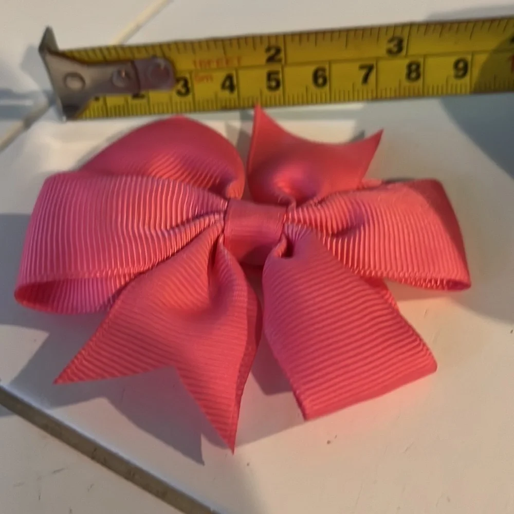 Kids / baby Hair bows - 3 inches long - Set of 10 - all different colors